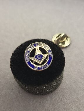 25 Year Blue Lodge Pin